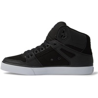 DC Shoes Herren Pure Sneaker, Black/Black/White, 42.5 EU