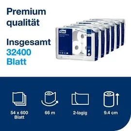 TORK Toilettenpapier Premium 2-lagig 54 St.