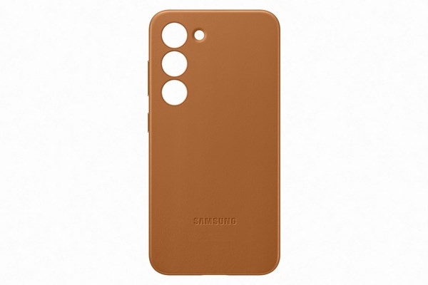 Preisvergleich Produktbild Galaxy S23 Leather Case - Camel