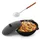 4big.fun Gusseisen Kasan 22L NAMANGAN Aluminium Deckel Campingtopf Kazan WOK Kessel Camping BBQ Asia Schaumkelle