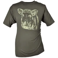 Hubertus Jagd-T-Shirt Herren mit Motiv 