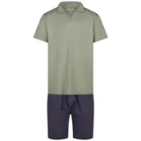 Phil & Co. Berlin Pyjama Shorty bunt/grün M