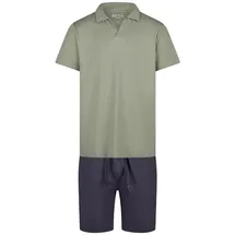 Phil & Co. Berlin Pyjama Shorty bunt/grün M