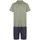 Phil & Co. Berlin Pyjama Shorty bunt/grün M