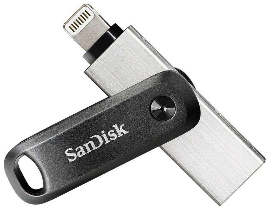 Sandisk iXpand Go, 256GB, USB 3.0 USB-Stick silberfarben