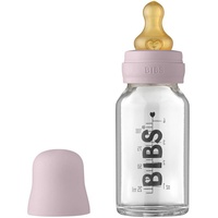 Bibs Baby Glass Bottle, 110 ml Dusty Lilac