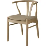 Hammel Furniture »Freja, Esszimmerstuhl, Wohnzimmerstuhl«, Massivholz, - 2 Jahre Gewährleistung - mind. 14 Tage Rückgaberecht - Beige,Braun
