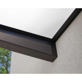CANOPIA Sophia 2150 95,0 x 215,0 cm grau/weiß opal