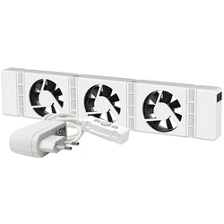 SpeedComfort Heizkörper-Ventilator Mono-Set - geeignet für Heizkörper und Konvektoren von 50-70 cm Länge