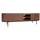 miliboo SKYE TV-Schrank 180 cm Dunkles Walnuss/Schwarz Holz/Metall