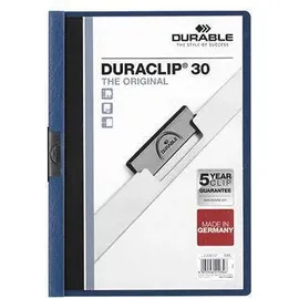 Durable Schnellhefter DURACLIP A4 Blau