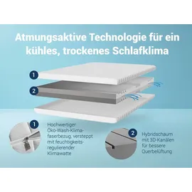 Betten-ABC KSP-500 7-Zonen Kaltschaum 160 x 200 cm H2/H3