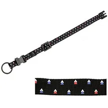 Karlie Art Sportiv Plus Halsband Schwarz 20 - 35 cm