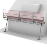 Altrex Modulare Dreiecksbühne 11 m