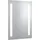 Searchlight Spiegelleuchte "Badezimmerspiegel mit Rasierfassung - Chrom & mattiert, IP44", Energieeffizienz: G (A-G), silberfarben, H: 70cm, 1 Stk., Leuchten, Spiegelleuchte