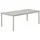 Muuto Linear Gartentisch 220 x 90 x 75 cm Grau