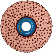 Kerbl Superklauenscheibe 125 mm beidseitig bestückt