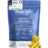 Marble Omega-3 Fischöl Kapseln 2000 mg 90 St.