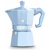 Bialetti Moka Exclusive 3 Tassen Blau