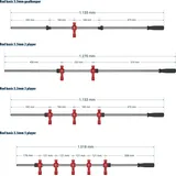 Sportime Kickerstange Match, 16 mm