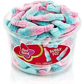 Red Band Bubble Fizz Kaugummi 100 Stück 1 kg