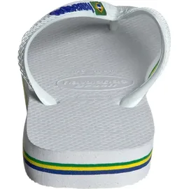 havaianas Brasil Logo Weiß 46