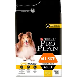 Purina Pro Plan All Sizes Adult Light/Sterilised mit Optiweight 14 kg