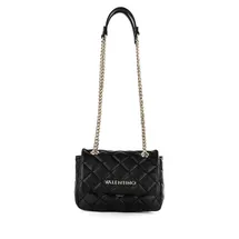 Valentino Ocarina Flap Bag Kunstleder Black/Gold