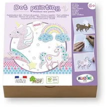 Aladine - Punktmalerei Set Einhorn