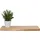 Sam Steckboard mit Baumkante Wandregal 60 x 20 cm Eichefarben