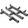 Metaltex Schubladen-Organizer Multi-Fit Plus 39 - 49 cm 1-tlg. grau