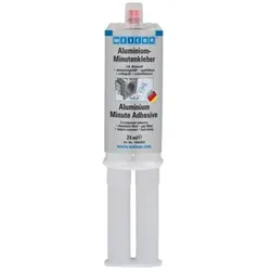 Aluminium-Minutenkleber | Flüssigmetall Epoxidharzklebstoff | 24 ml | aluminium