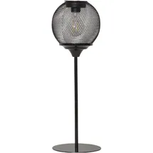 Star Trading Solar Tischleuchte Edelstahl/Metall 45 cm 1er Set schwarz