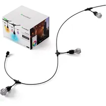 Nanoleaf Lichterkette Essentials Matter Smart Outdoor 15 m Schwarz