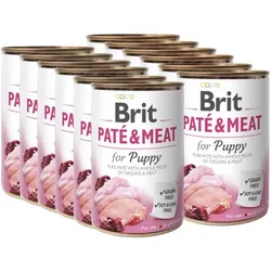 BRIT PATE & MEAT PUPPY 12x400g