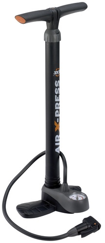 SKS Standluftpumpe für Fahrräder und E-Bikes - schwarz