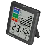 Bresser Thermo-Hygrometer mit Schimmelalarm Schwarz
