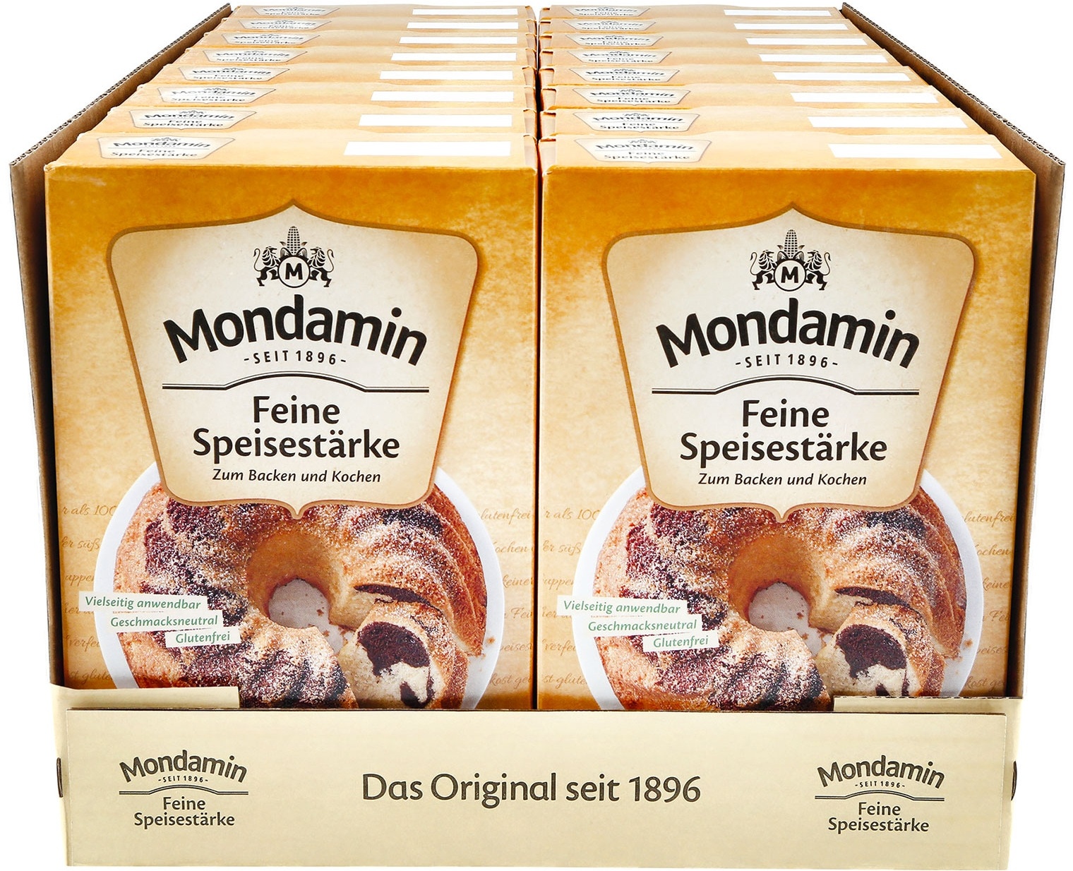 Mondamin Speisestärke 400 g, 16er Pack