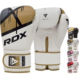 Rdx sports Bgr 7 Leder Künstliche Boxhandschuhe - Golden - 10 oz