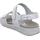 Semler Riemchensandalen Damen Weiß 37,5
