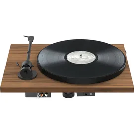 Pro-Ject E1 Phono, (AT3600L, (Manuell), Plattenspieler Weiss, Braun