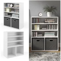 Vicco Aktenregal 30,6 x 0 x 0 weiß