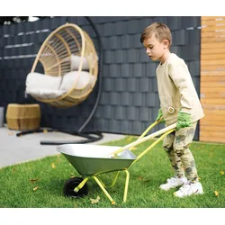 small foot Schubkarre mit Gartenwerkzeug - grau