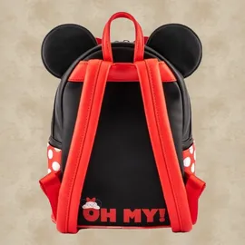 Disney Minnie Cupcake Rucksack schwarz/rot