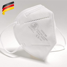SENTIAS GERMAN CARE SENTIAS FFP2 Atemschutzmaske | Schutzmasken - Faltmasken zertifiziert in Deutschland | 10 Stück