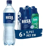 VILSA Mineralwasser Classic, 6 x 0,75 l PET