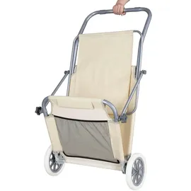 SPRINGOS Sonnenliege 200 x 70 x 100 cm Beige