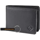 Hamburger SV HSV Ledergeldbörse Geldbörse Raute schwarz Fanartikel + FanEmotion Flaschenöffner