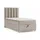 Best For Home Boxspringbett Beige, Höhe ca. 18 cm, Rechteckig, 80x200 cm, Schlafzimmer, Betten, Boxspringbetten