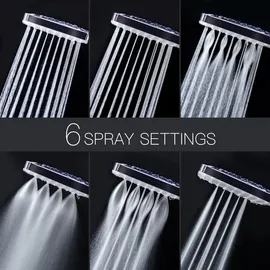 Newentor Duschkopf Handdusche, Outdoor-Dusche - Silber